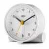Kremenný budík Braun BC01W biely