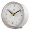 Kremenný budík Braun BC12 ružový, biely