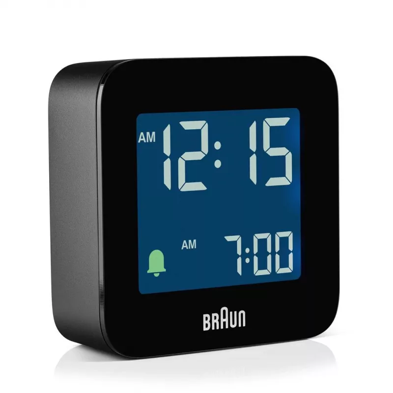 Digitálny budík Braun BC08 čierny