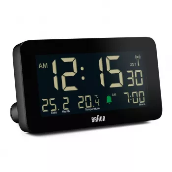 Digitálny budík Braun BC10 čierny