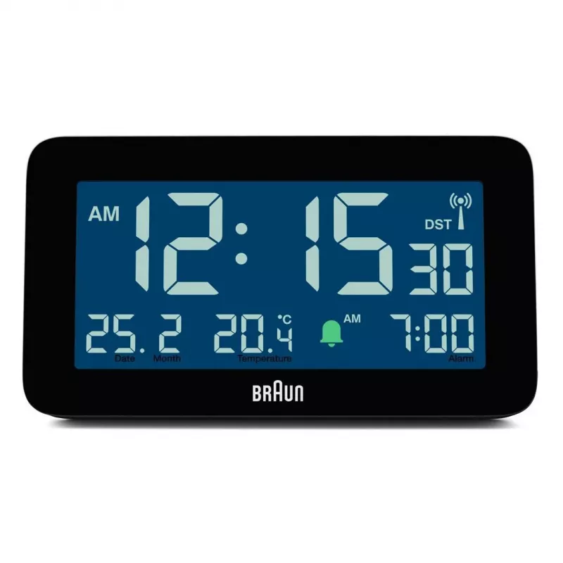 Digitálny budík Braun BC10 čierny