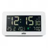 Digitálny budík Braun BC10 biely LCD podsvietenie