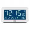 Digitálny budík Braun BC10 biely LCD podsvietenie