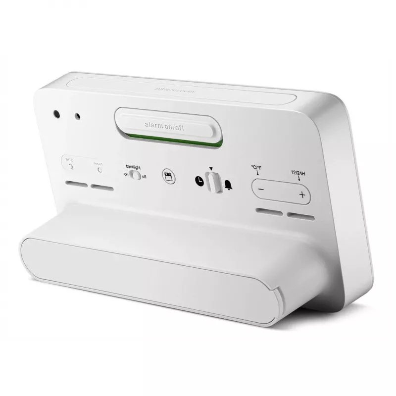 Digitálny budík Braun BC10 biely LCD podsvietenie