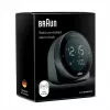 Rádiový budík BRAUN BC 24 B DCF čierny – rádiom riadený budík s digitálnym displejom