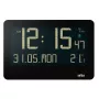 Nástenné/stolné hodiny Braun BC14B-DCF rádiový budík obdĺžnikové čierne