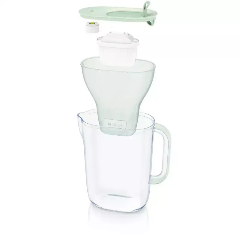 BRITA Style eco 1052237 filtračná kanvica na vodu, s 1 filtrom, svetlozelená