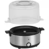 Popcorn stroj WMF KITCHENminis 0415470011 čierna nerez 2,2 l 250 W