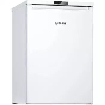 Chladnička Bosch Serie 2 KTR15NWEB, voľne stojaca, 134 l, biela, H850 × B560 × T580 mm, energetická trieda E