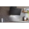 Siemens iQ300 LC87KFN60 šikmý nástenný odsávač pár, 80 cm, Home Connect, 56 dB, energetická trieda A+, LED, čierny
