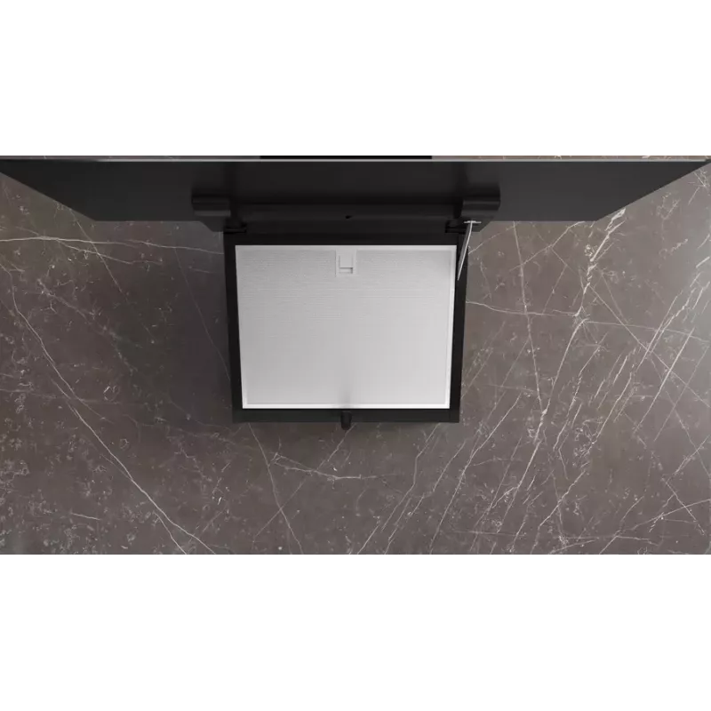Siemens iQ300 LC87KFN60 šikmý nástenný odsávač pár, 80 cm, Home Connect, 56 dB, energetická trieda A+, LED, čierny