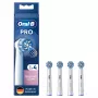 Hlavice zubnej kefky Oral-B Sensitive Clean 4 kusy biela