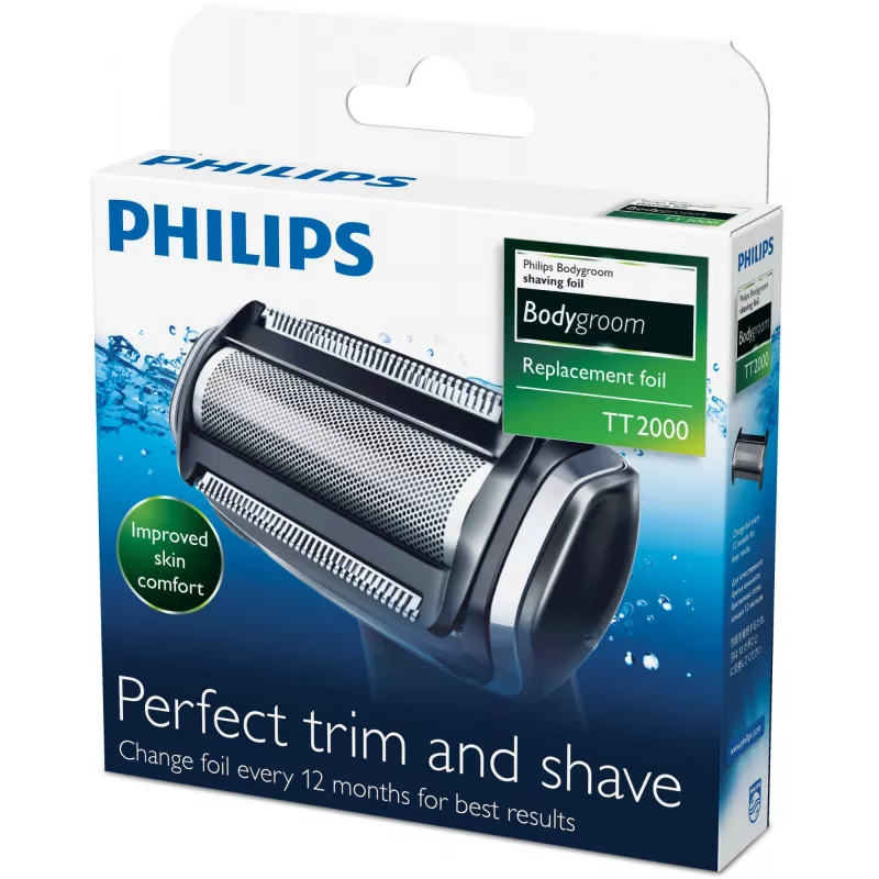 Philips Bodygroom náhradná čepeľ TT2000/43 vodotesná náhradná čepeľ holiaca hlava