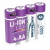 Nabíjateľná batéria Ansmann 1312-0036 AA Lithium-Ion