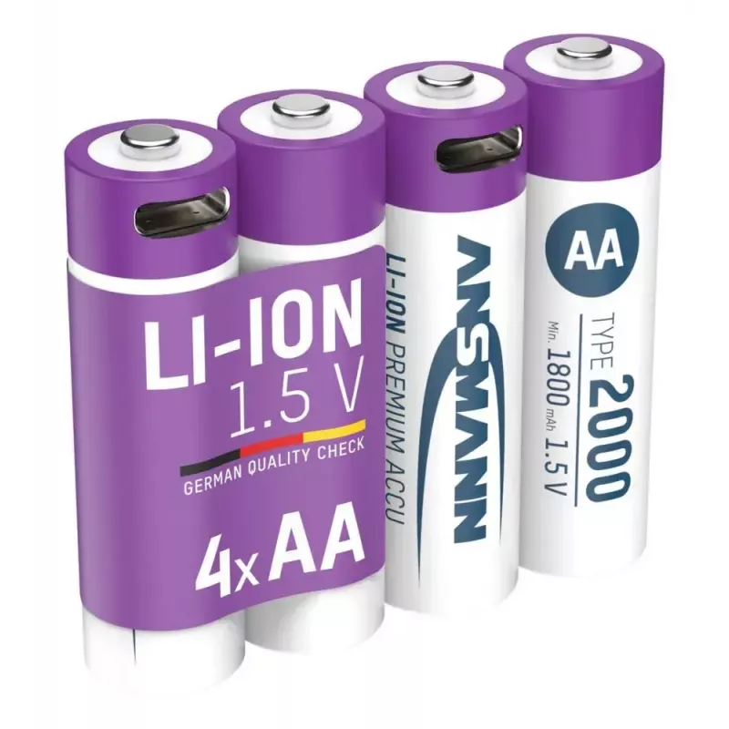 Nabíjateľná batéria Ansmann 1312-0036 AA Lithium-Ion
