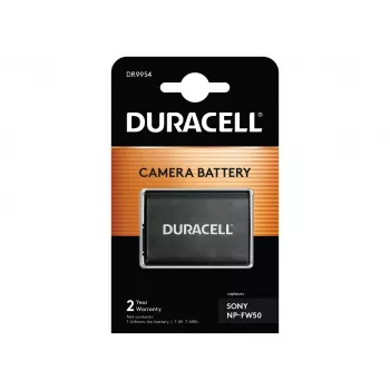 Batéria do fotoaparátu Duracell DR9954, náhrada Sony NP-FW50, 1030 mAh
