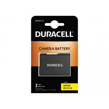 Duracell batéria do fotoaparátu - náhrada batérie Nikon EN-EL14, 1100 mAh, 7,4 V, Lithium-Ion (Li-Ion)