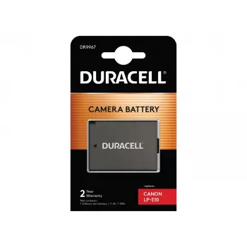 Duracell batéria do fotoaparátu – náhrada batérie Canon LP-E10