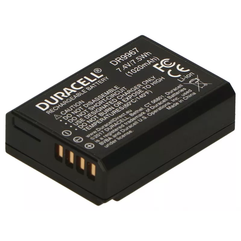 Duracell batéria do fotoaparátu – náhrada batérie Canon LP-E10