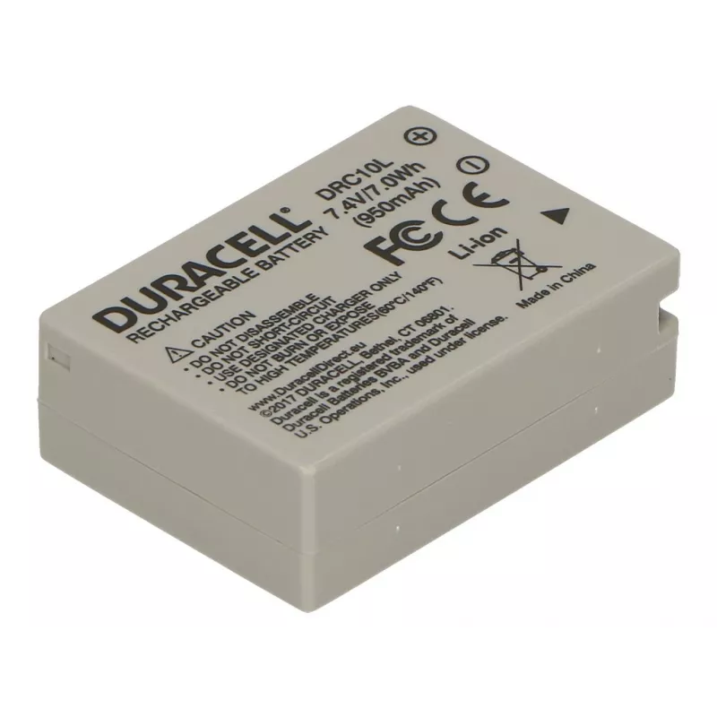 Duracell batéria do fotoaparátu – náhrada batérie Canon NB-10L