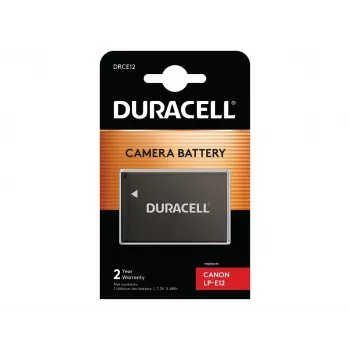 Duracell DRCE12 batéria do fotoaparátu pre Canon LP-E12, Li-Ion, 750 mAh