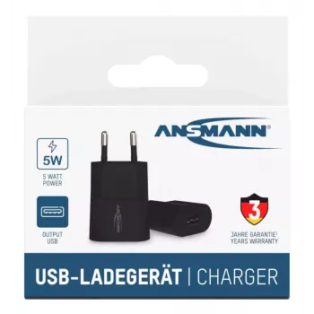 Nabíjačka Ansmann HC105 Universal čierna AC do interiéru