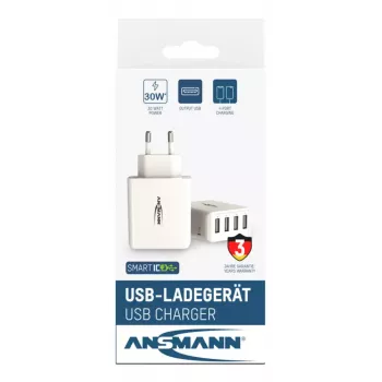Nabíjačka Ansmann HC430 Universal biela AC do interiéru