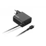 Lenovo GX21L58555 napájací adaptér USB-C 65 W, zástrčka EÚ, 20 V, kábel 1,7 m, čierny