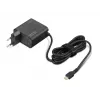 Lenovo GX21L58555 napájací adaptér USB-C 65 W, zástrčka EÚ, 20 V, kábel 1,7 m, čierny