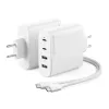 Nabíjačka ALOGIC 4X100 Universal biela USB do interiéru