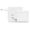 Nabíjačka ALOGIC 4X100 Universal biela USB do interiéru
