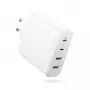 Nabíjačka ALOGIC 4X100 Universal biela USB do interiéru