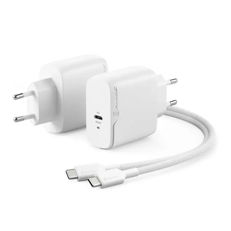 AC nabíjačka ALOGIC 1X65 Universal biela
