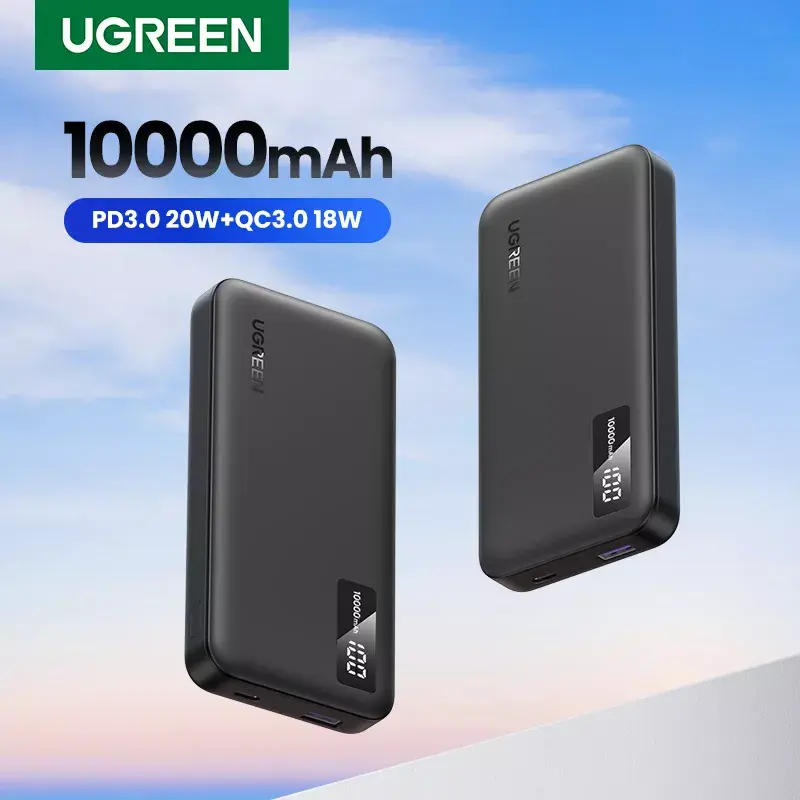 Ugreen 25742 powerbank lithium-ión (Li-Ion) 10000 mAh čierna