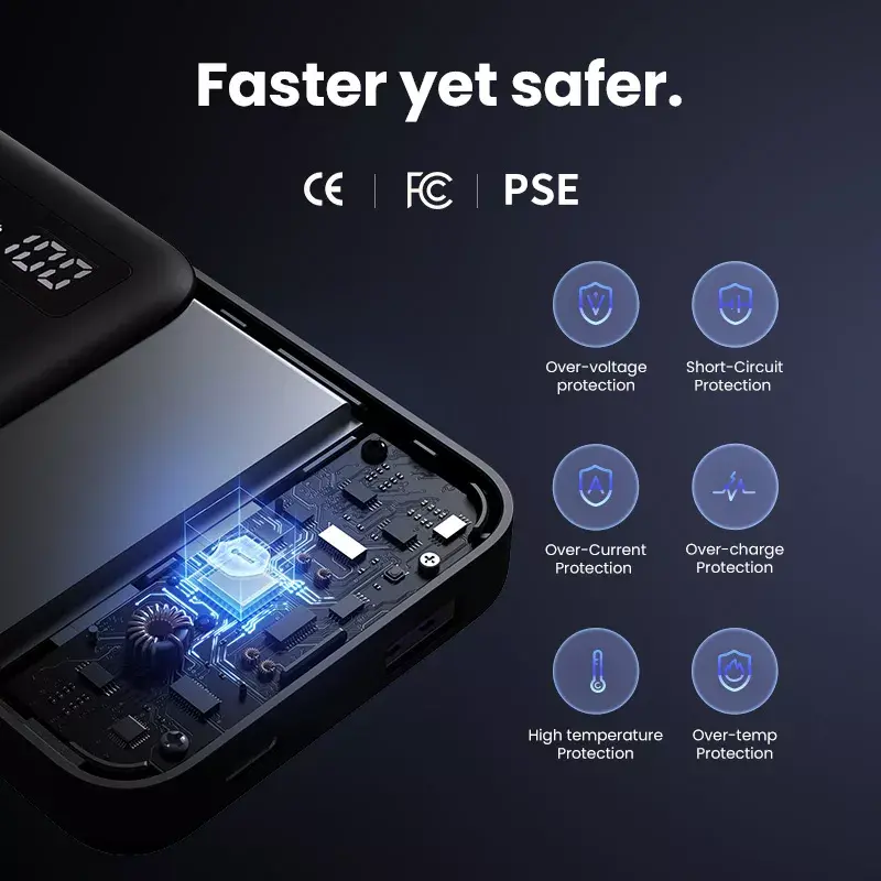 Ugreen 25742 powerbank lithium-ión (Li-Ion) 10000 mAh čierna