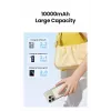 Ugreen 25208 Powerbank 10000 mAh bezdrôtové nabíjanie béžová