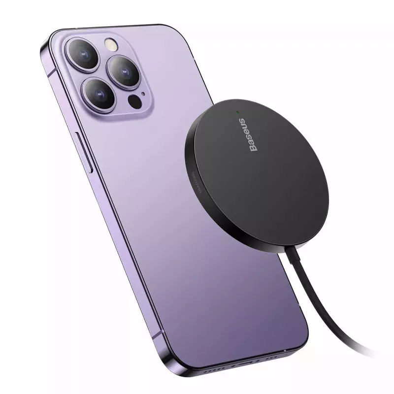 Nabíjačka Baseus CCJJ040001 bezdrôtová interiér USB čierna pre smartfóny