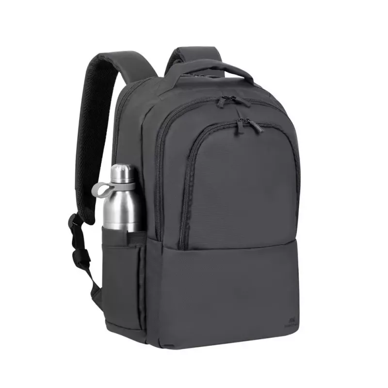 Voľnočasový batoh Rivacase Tegel čierny polyester Urban Style