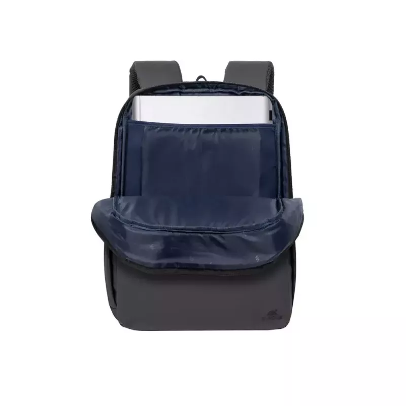 Voľnočasový batoh Rivacase Tegel čierny polyester Urban Style