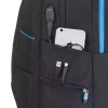 Rivacase 7860 batoh na notebooky do 43,9 cm (17,3 palcov), polyester, čierny/modrý