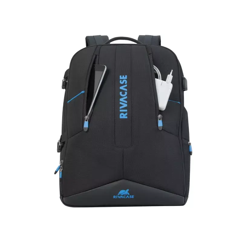 Rivacase 7860 batoh na notebooky do 43,9 cm (17,3 palcov), polyester, čierny/modrý