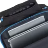 Rivacase 7860 batoh na notebooky do 43,9 cm (17,3 palcov), polyester, čierny/modrý