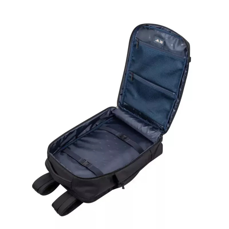 Batoh Rivacase 8461 43,9 cm 17,3 palcov čierny 2 predné vrecká