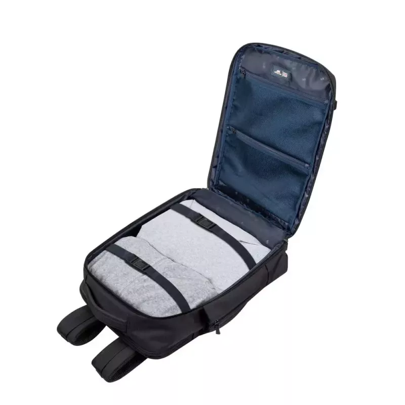 Batoh Rivacase 8461 43,9 cm 17,3 palcov čierny 2 predné vrecká