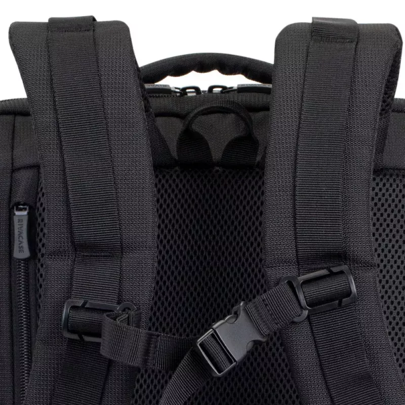 Batoh Rivacase 8461 43,9 cm 17,3 palcov čierny 2 predné vrecká