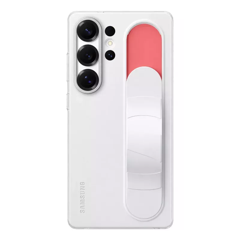 Puzdro Samsung Galaxy S25 Ultra Monochromatic White with Stand