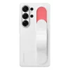 Puzdro Samsung Galaxy S25 Ultra Monochromatic White with Stand