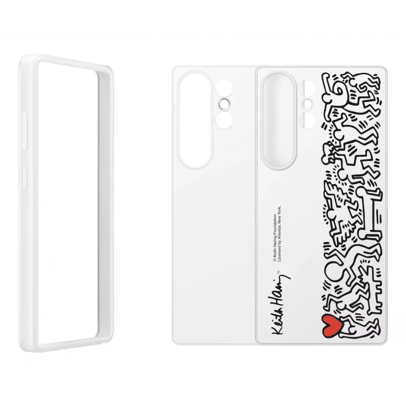 Samsung EF-MS938CWEGWW Flipsuit Case pre Galaxy S25 Ultra, TPU, biely
