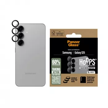 PanzerGlass ® Hoops® ochrana kamery čierna Samsung Galaxy S25