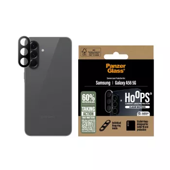 PanzerGlass Hoops transparentná ochrana kamery Samsung Galaxy A56 5G odolná proti poškriabaniu nárazuvzdorná